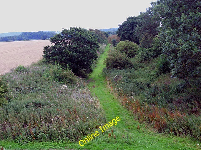 Photo 6x4 Millennium Way - route of the old railway line Newport\/SJ7419  c2010