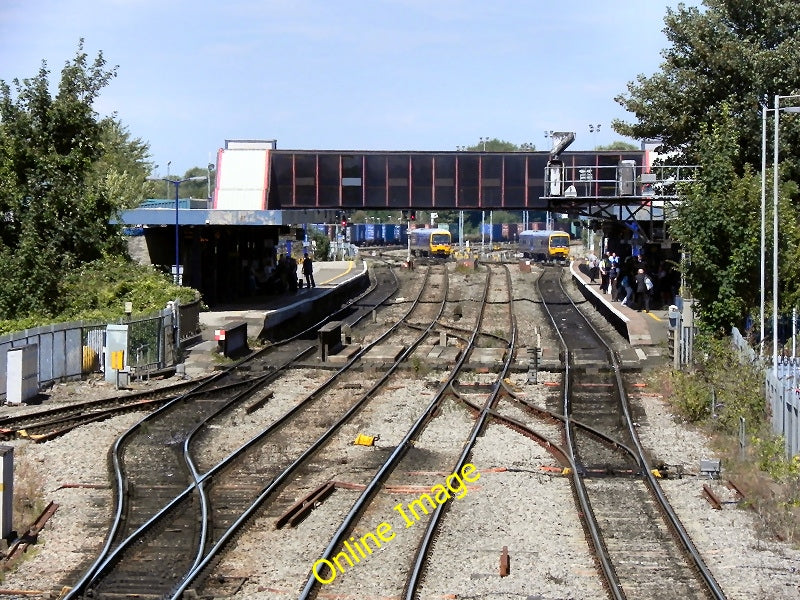 Photo 6x4 Oxford Station Oxford\/SP5106 Viewed from the footbridge betwee c2010