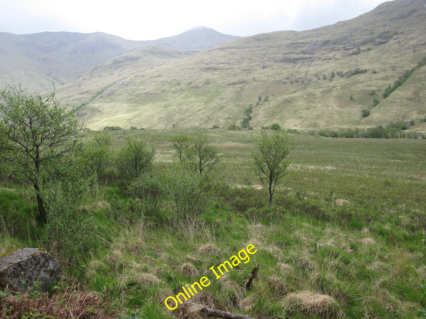 Photo 6x4 Boggy area by River Kinglass Narrachan\/NN1136 The track now pa c2010