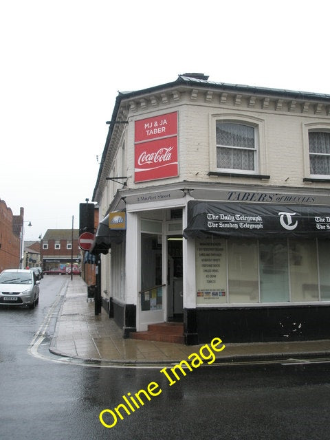 Photo 6x4 Newsagents at the junction of Station Road and Newgate Beccles  c2010