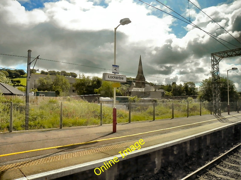 Photo 6x4 Lockerbie Station  c2010