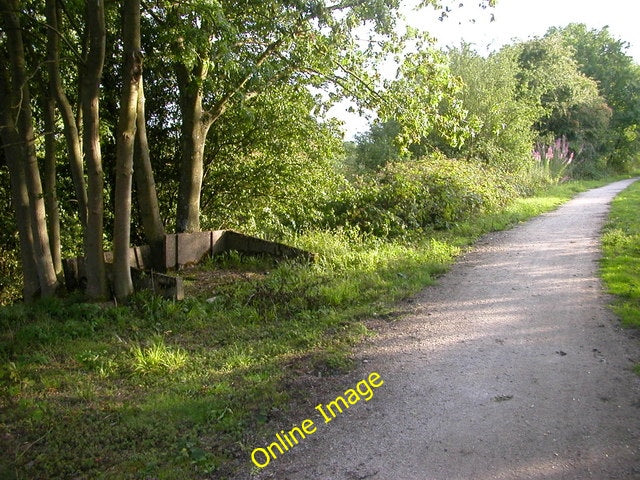 Photo 6x4 Draycote Cycleway Some railway features still remain on the cyc c2010