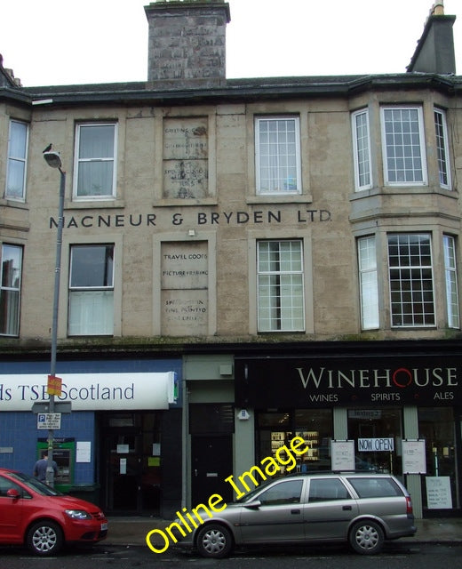 Photo 6x4 MacNeur & Bryden Ltd Helensburgh A fading painted sign on Princ c2010