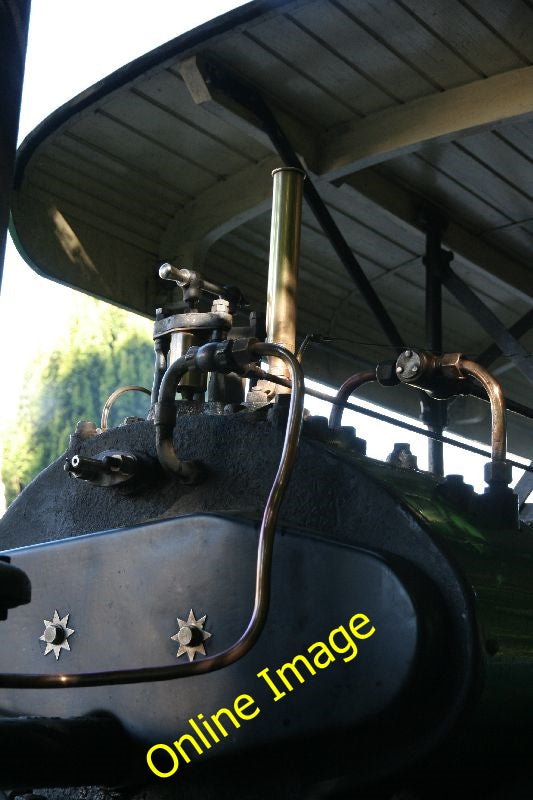 Photo 6x4 Pipe and whistle Cholsey Copper pipes wind round the steam box  c2010