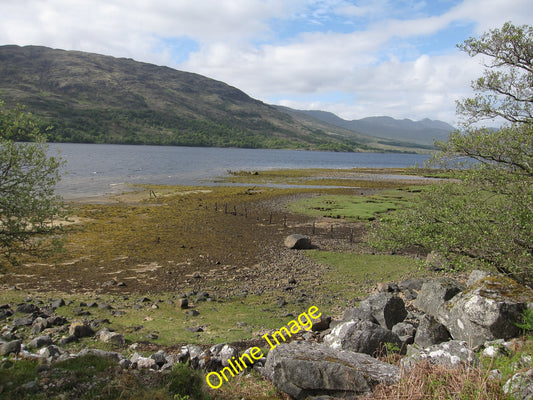 Photo 6x4 Mouth of River Kinglass Armaddy Small area of saltmarsh where t c2010