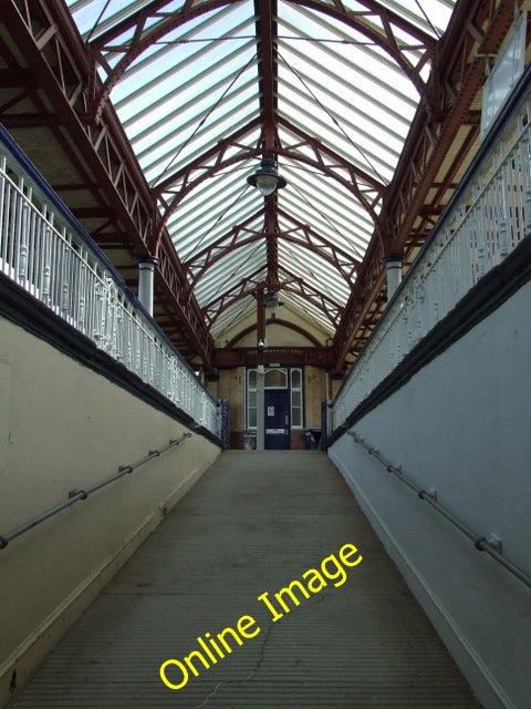 Photo 6x4 Dumbarton Central station Looking up the ramp from the subway t c2010