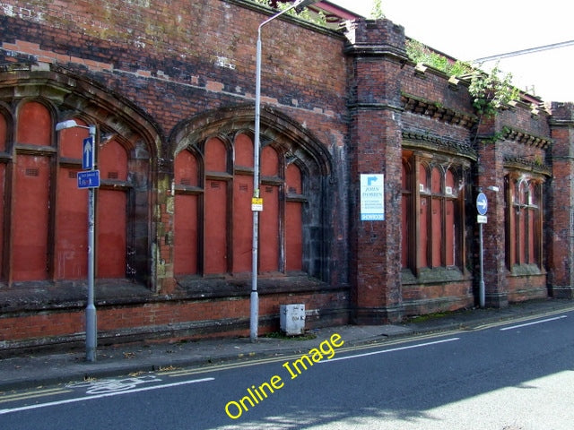 Photo 6x4 Dumbarton Central station Bricked-up windows at the north side  c2010