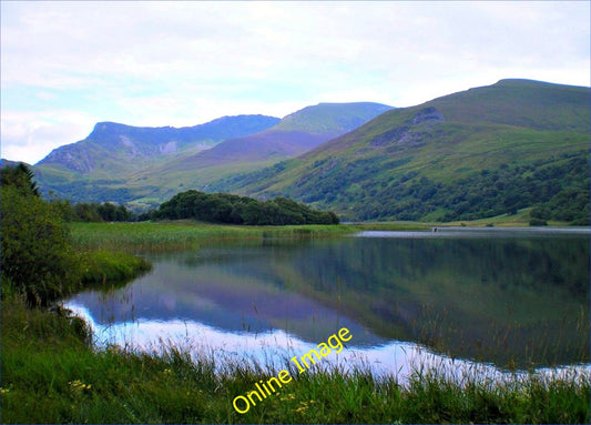 Photo 6x4 Llyn Nantlle Uchaf Fron\/SH5154 A quiet Sunday morning stroll a c2010