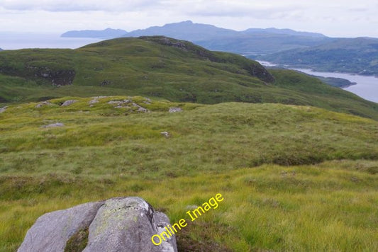 Photo 6x4 Monadh Rahuaidh from Meall nan Cnaimhean Am Biod Ardnamurchan i c2010