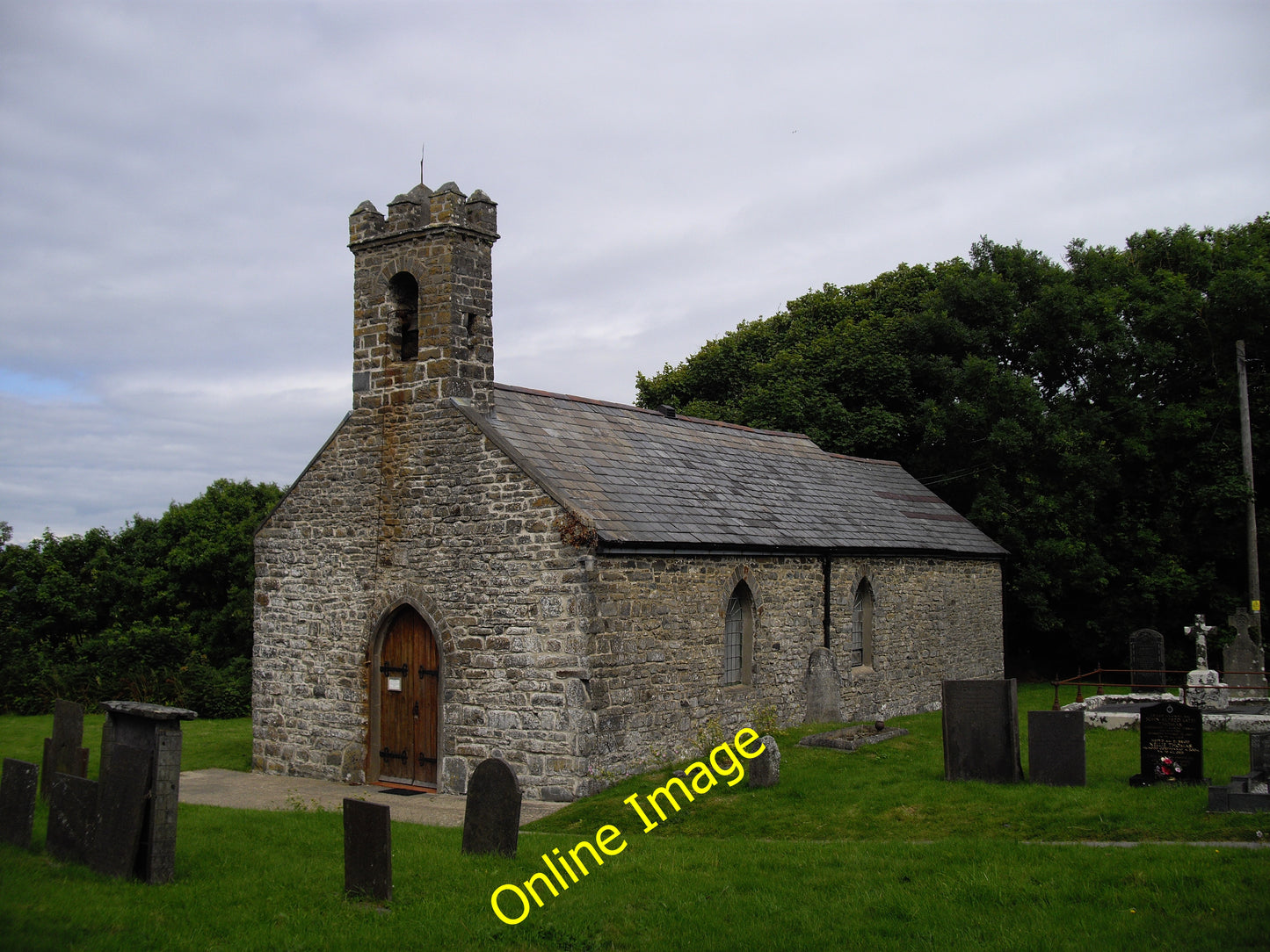 Photo 6x4 St Ina's Church, Llanina New Quay\/Ceinewydd  c2010