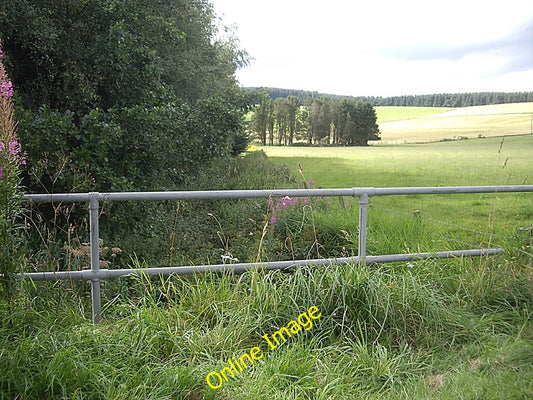 Photo 6x4 Upstream Rumblie Burn Leochel-Cushnie From culvert crossing. c2010