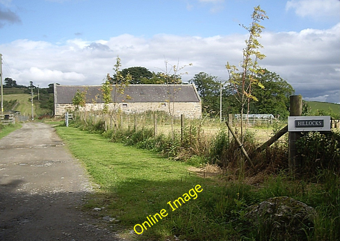 Photo 6x4 Hillocks steading Leochel-Cushnie New sign since Dec&#039;2007  c2010