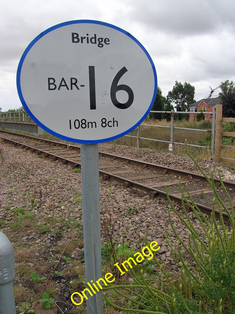 Photo 12x8 Railway Bridge at Barrow Haven  c2010