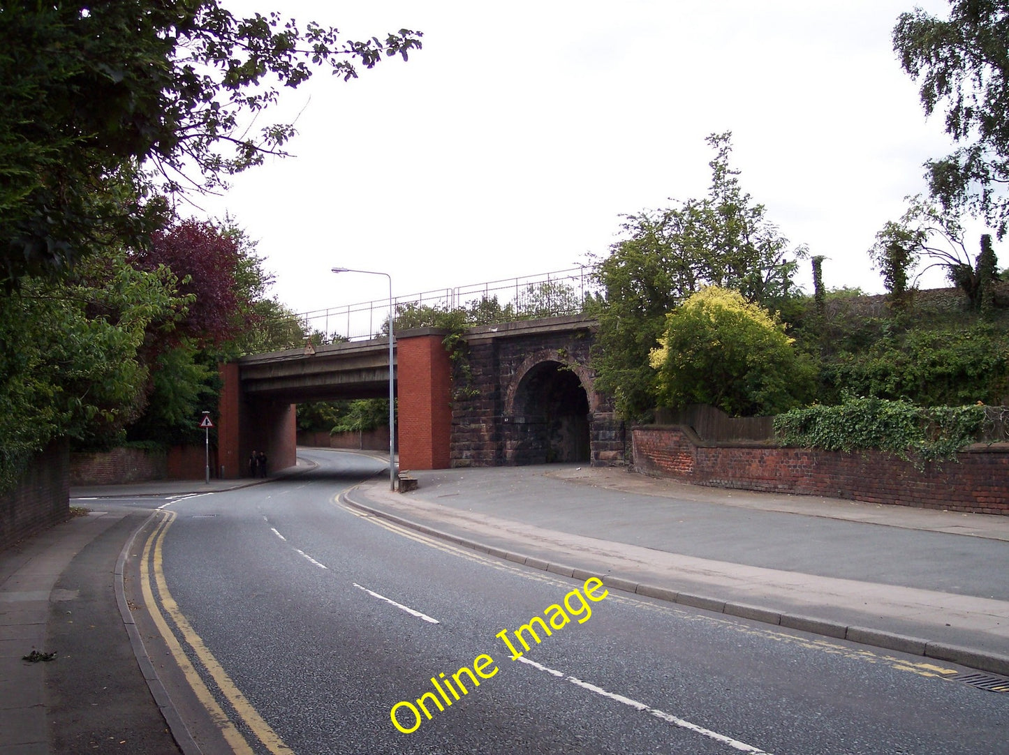 Photo 6x4 Huyton Hey Road railway bridge Huyton-With-Roby  c2010