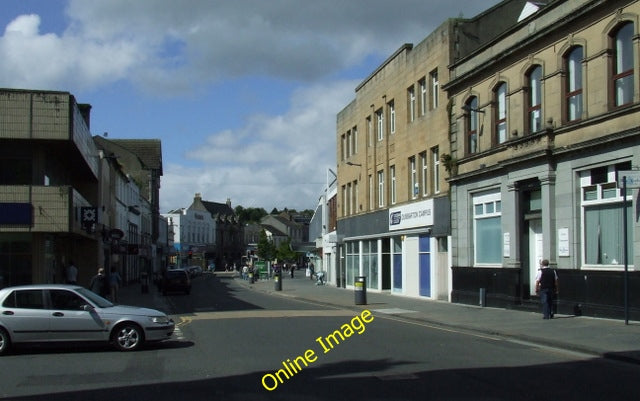 Photo 6x4 Dumbarton High Street Riverside Lane is to the left. c2010