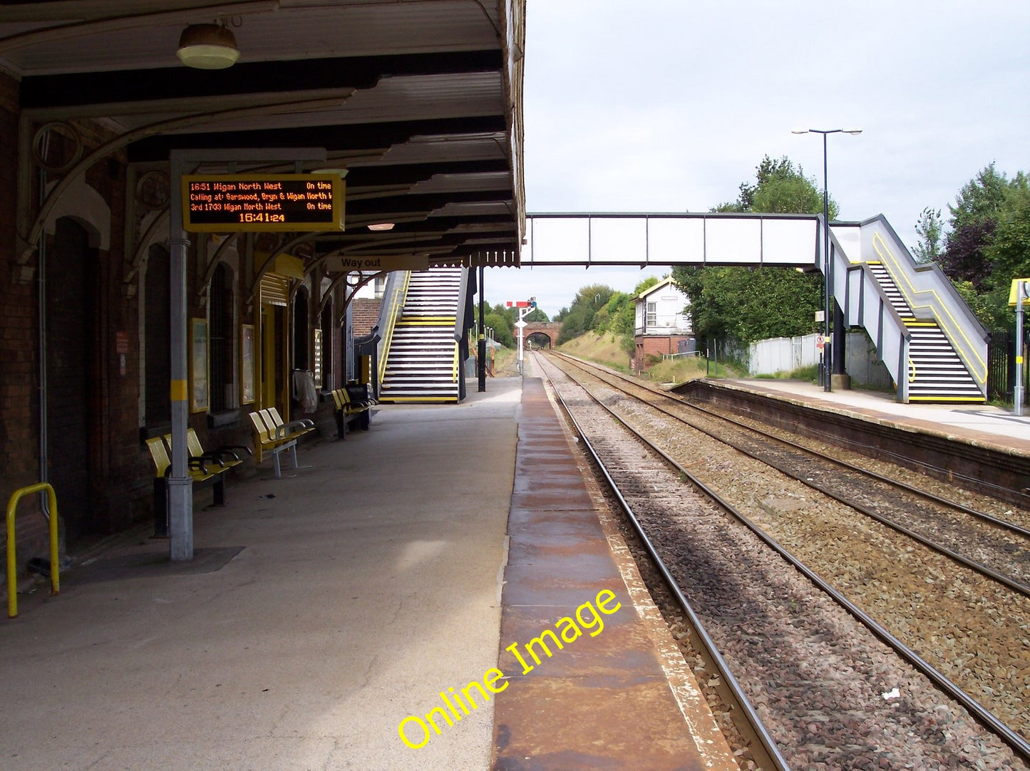 Photo 6x4 Prescot railway station  c2010