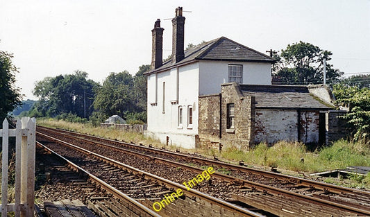 Photo 6x4 Site of Deeping St James Station Stowgate View SW, towards Pete c1991