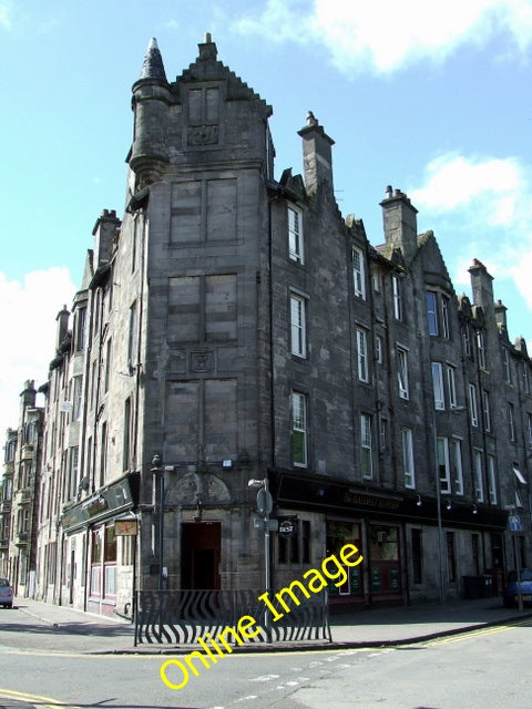 Photo 6x4 Station Road at College Street Dumbarton Scots Baronial style o c2010