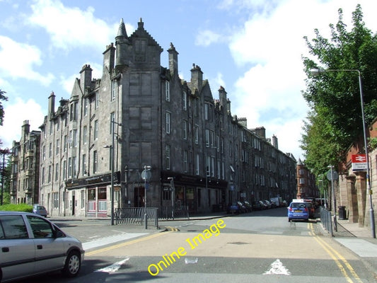 Photo 6x4 Station Road at College Street Dumbarton Opposite Dumbarton Cen c2010