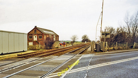 Photo 6x4 Littleworth Station (remains), Potato Warehouse Deeping St Nich c2000