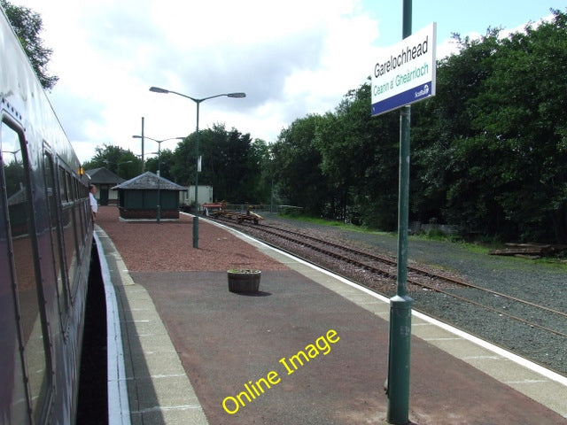 Photo 6x4 Garelochhead railway station On the West Highland Line. c2010