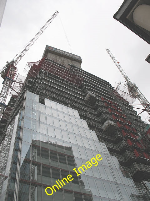 Photo 6x4 Glazing the Shard London Another view of this rising pyramid as c2010