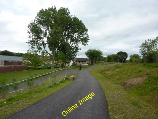 Photo 6x4 Footpath on former railway Padiham  c2010