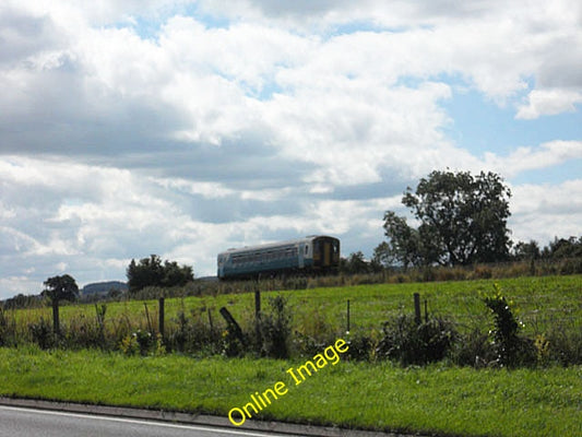 Photo 6x4 Railway alongside the A49 Felhampton\/SO4487 The &#039;train&#0 c2010