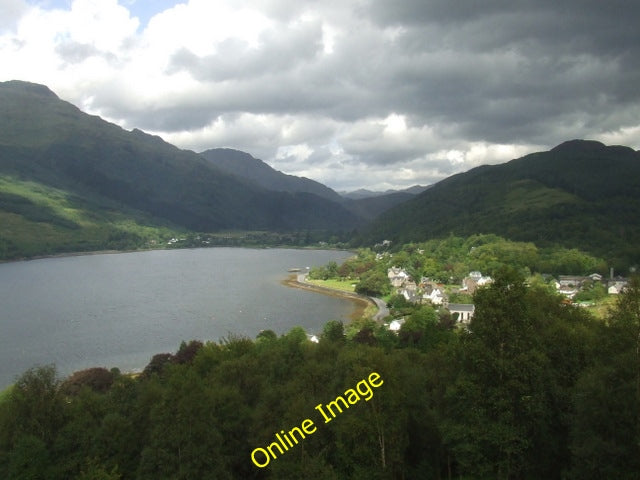 Photo 6x4 The head of Loch Long Tighness Viewed from a train on the West  c2010