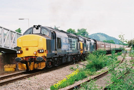 Photo 6x4 Welshpool Station Welshpool\/Y Trallwng DRS Class 37/4 number 3 c2010