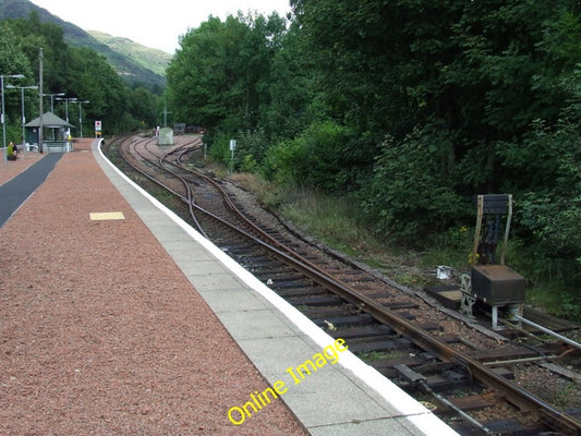 Photo 6x4 Ardlui station The sidings and switchgear to the east of the no c2010