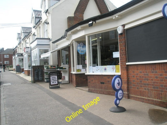 Photo 6x4 Newsagents in Station Road Southwold  c2010