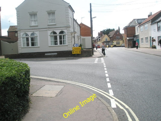 Photo 6x4 Junction of Field Stile Road and Station Road Southwold  c2010