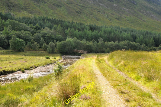 Photo 6x4 Track to Glenlochy Crossing River Lochy\/NN2529  c2010