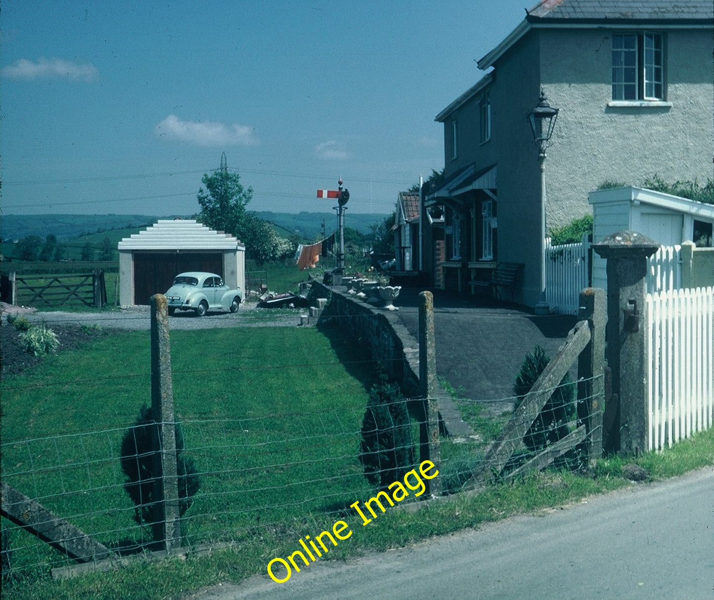 Photo 6x4 Polsham Railway Station, Somerset Taken in June, 1979, this sta c1979