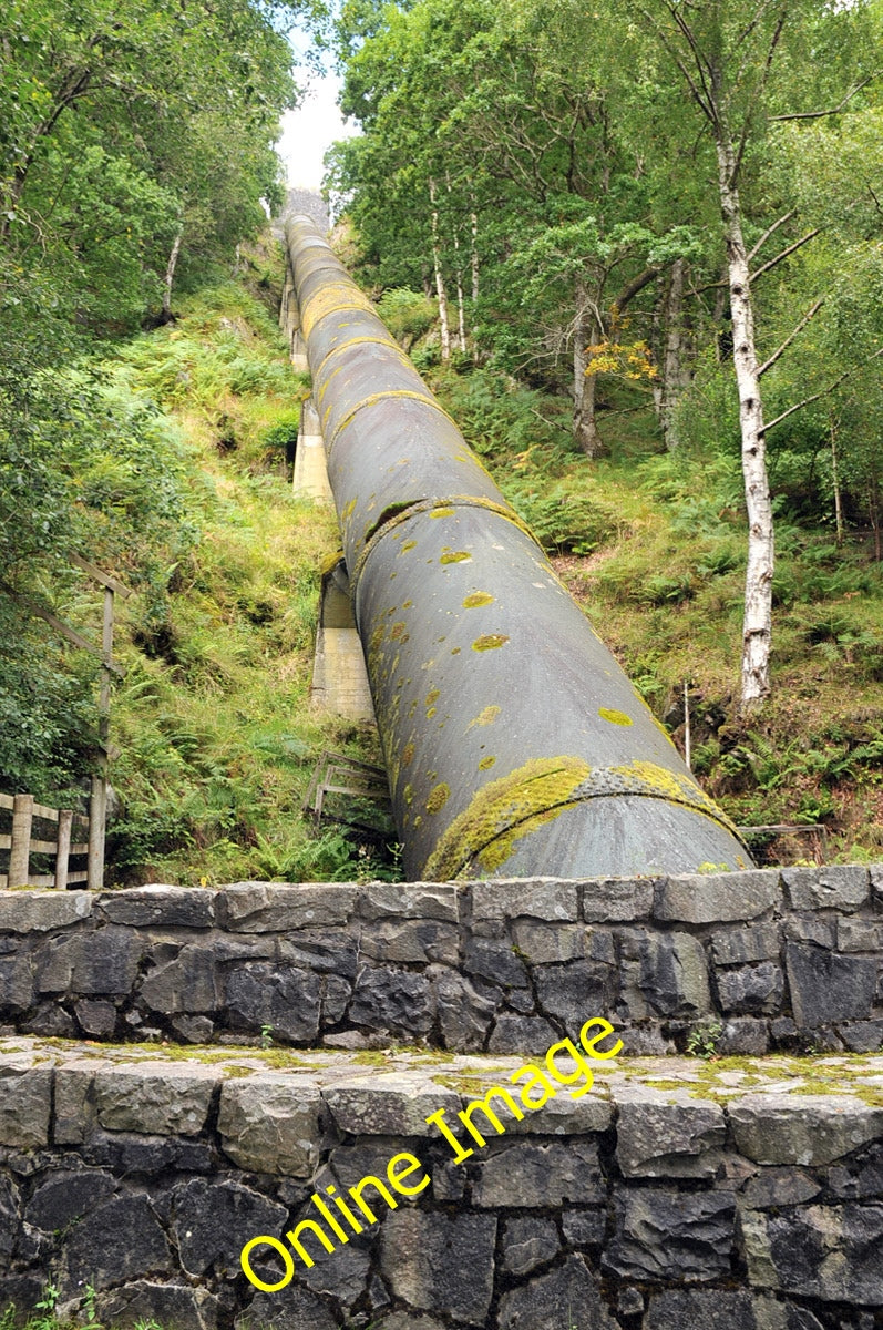 Photo 6x4 Pipe for Lochay Hydro Station Monemore  c2010