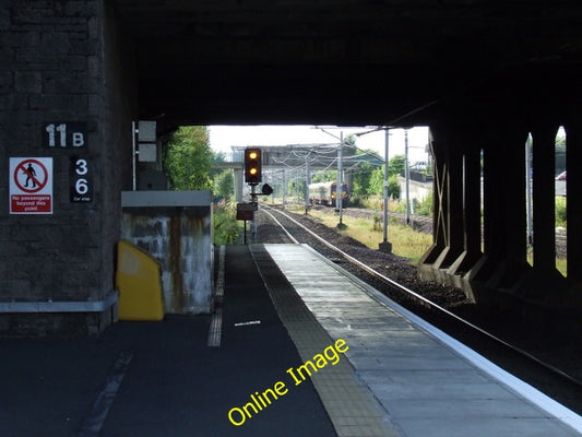 Photo 6x4 Cardonald railway station The bridge carries the A739 Berryknow c2010