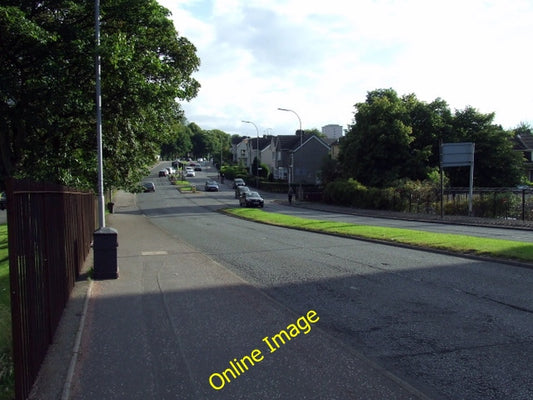 Photo 6x4 Berryknowes Road Cardonald The A739 at Cardonald railway statio c2010