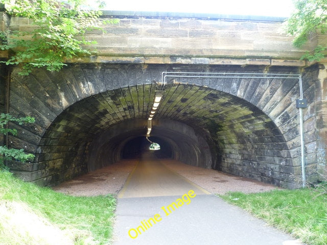 Photo 6x4 Rodney Street Tunnel, northern end Edinburgh Compare this view  c2010