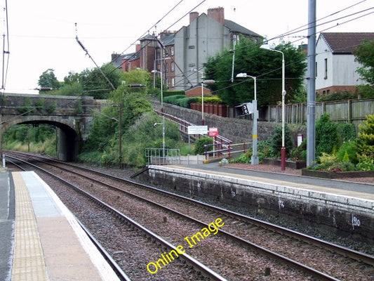 Photo 6x4 Johnstone railway station Johnstone\/NS4362 The bridge carries  c2010