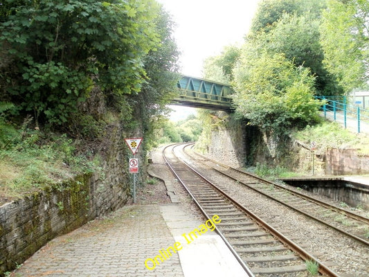 Photo 6x4 The view from the SW edge of Hengoed railway station Ystrad Myn c2010