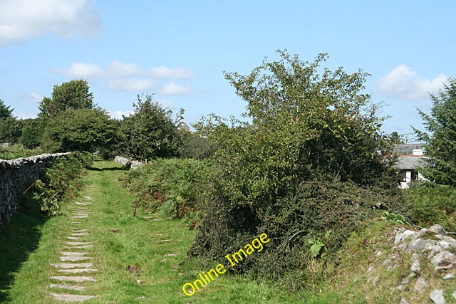 Photo 6x4 St Cleer: Liskeard & Caradon Railway Gonamena Sets of stone sle c2010