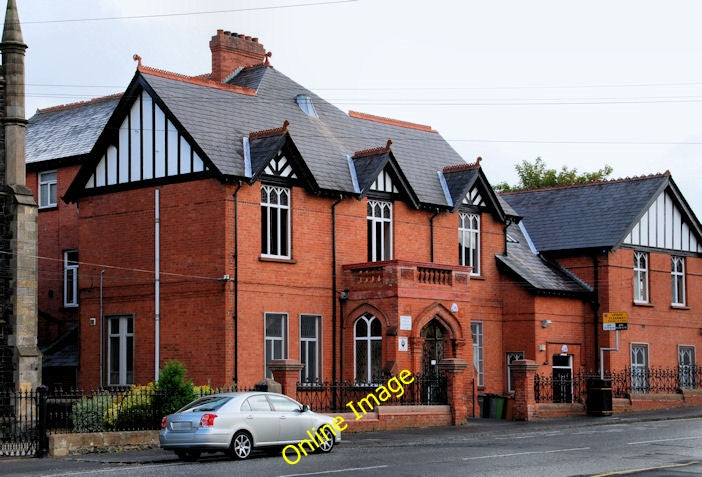 Photo 6x4 Former library, Banbridge (1) Banbridge\/J1145 Redbrick mock-Tu c2010