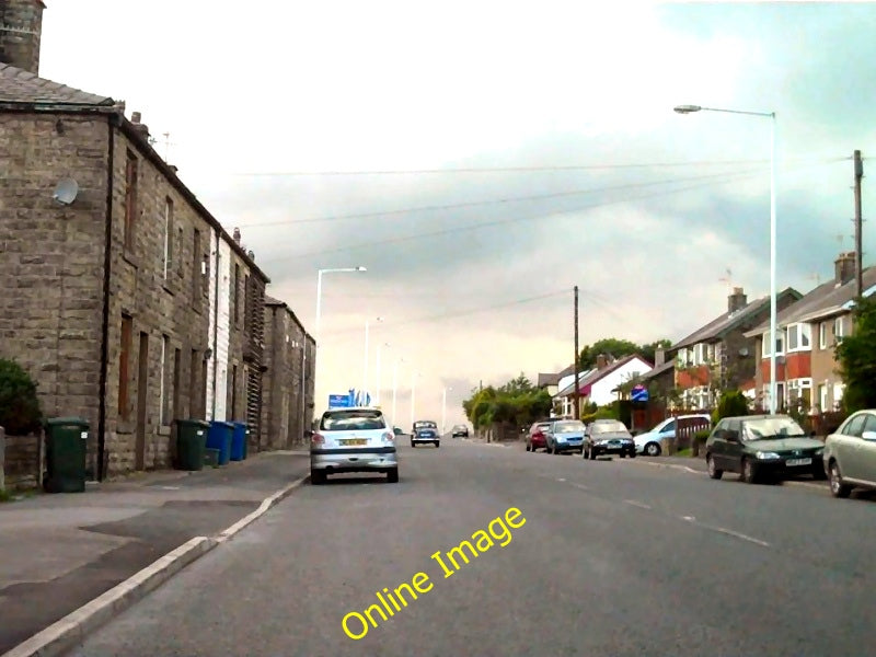 Photo 6x4 Rochdale Road, Britannia Bacup Looking north on the A671 at Bri c2010