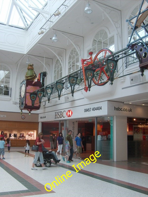 Photo 6x4 Telford Time The clock in Sherwood Square of the Telford Shoppi c2010