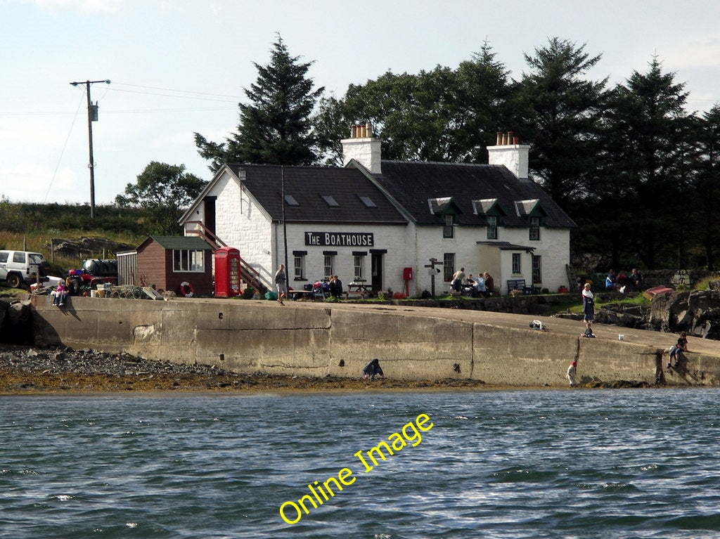 Photo 6x4 The Boathouse, Ulva Sound of Ulva Restaurant and tea room by th c2005