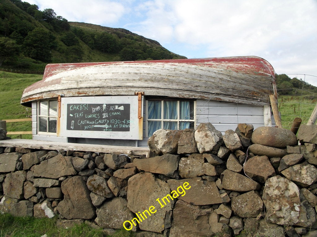 Photo 6x4 Boathouse or tea room? Calgary Bay, Isle of Mull  c2005