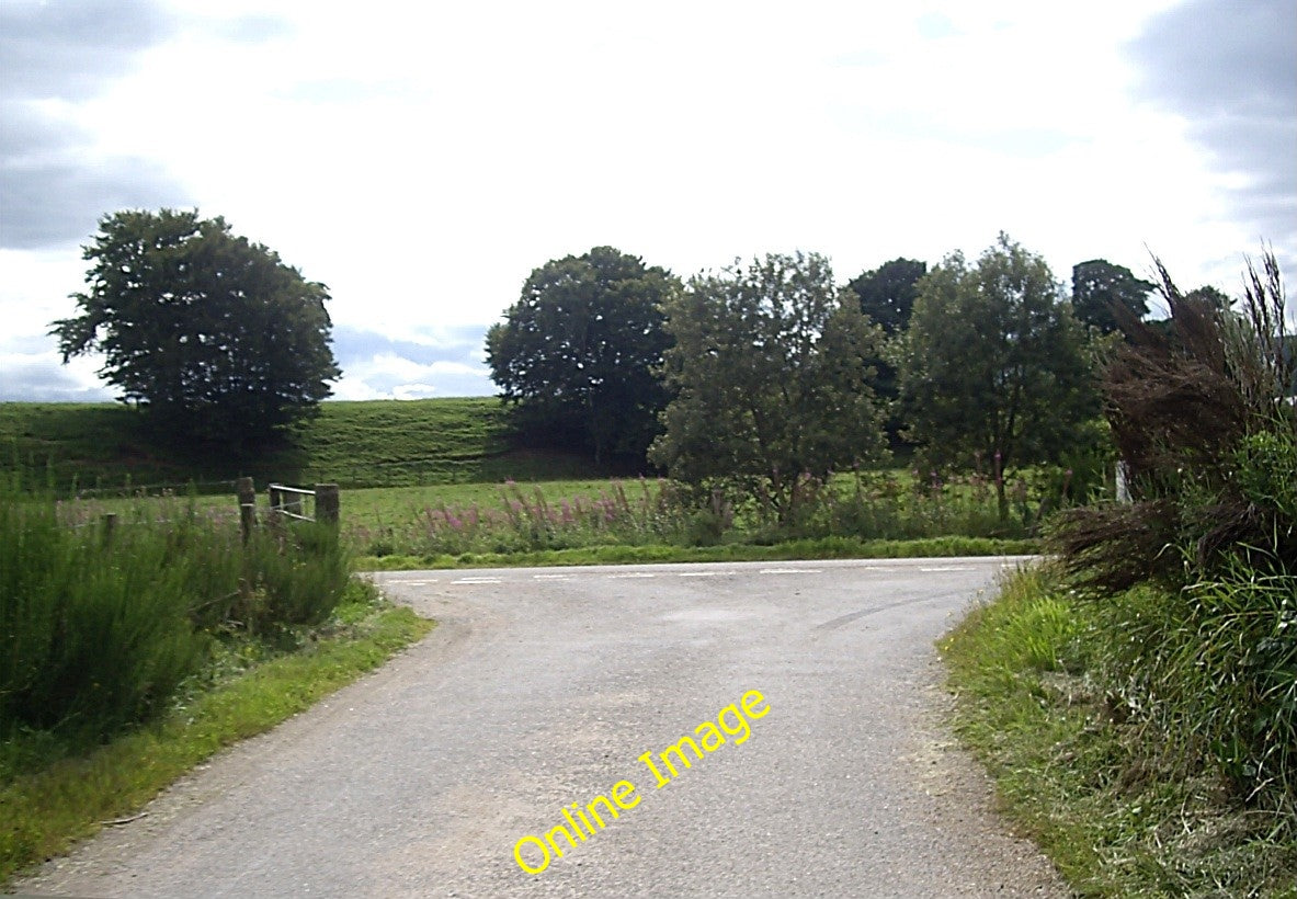 Photo 6x4 T-junction near Birkenbower Lumsden  c2010