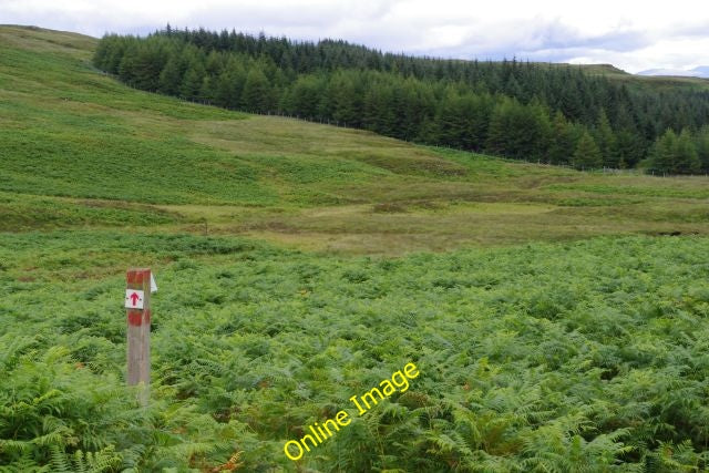 Photo 6x4 View back down the Teacuis-Drimnin cycle trail Bunavullin The t c2010