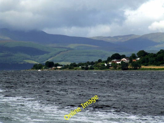 Photo 6x4 Portkill Point Viewed from the ferry on the way to Helensburgh. c2010